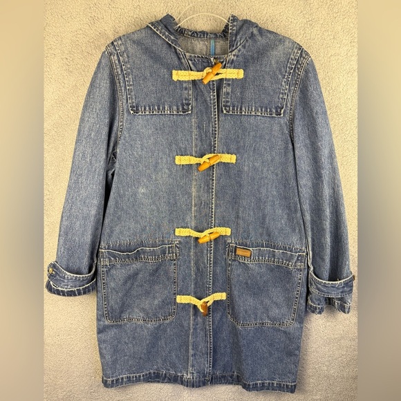 Lauren Ralph Lauren Jackets & Blazers - Ralph Lauren hooded Jean coat size small
